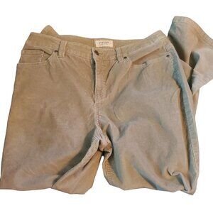 Sonoma Beige Corduroy Pants Grandpacore Goblincore Gremlincore Cottagecore